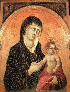 Simone Martini Madonna and Child   aaa oil on canvas